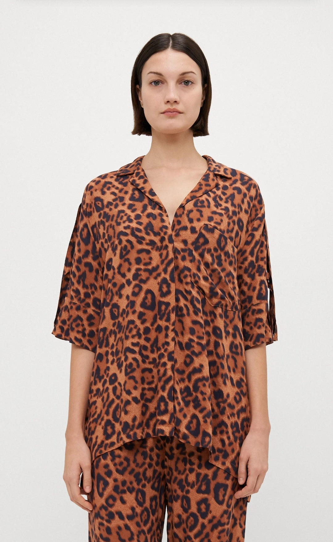 CHANTELLE - Haut de pyjama Brown