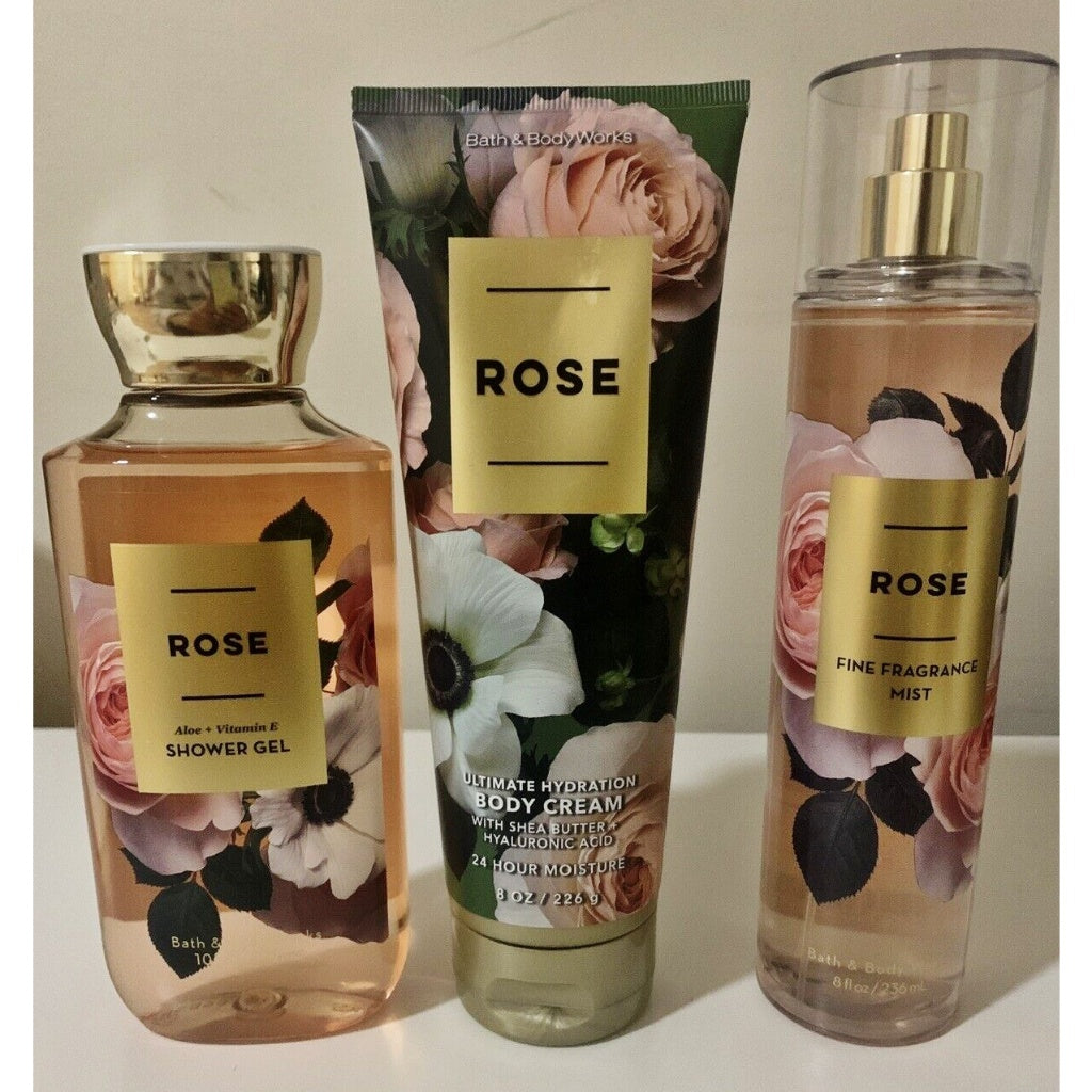 BATH & BODY WORKS - Rose Duo - Shower Gel et Mist 2×295ml