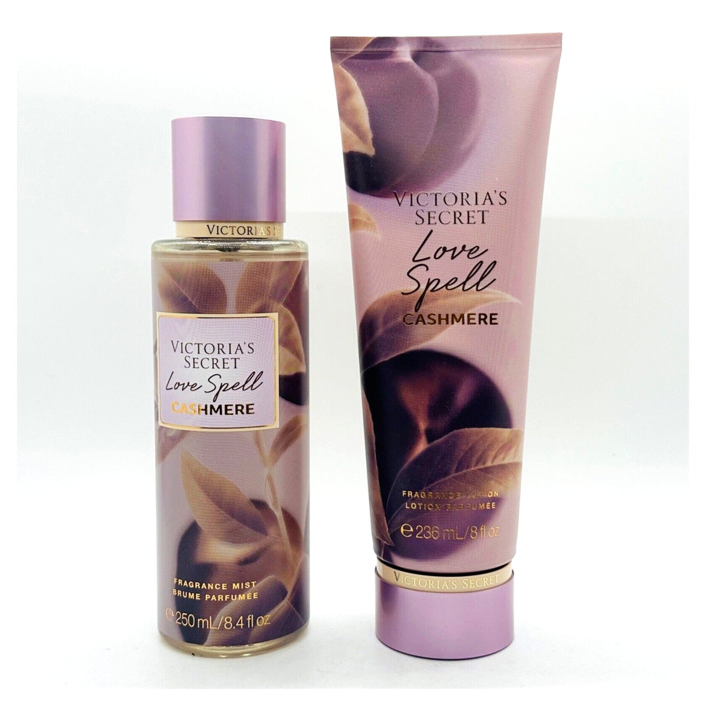 VICTORIA'S SECRET - Duo Love Spell Cashmere Fragrance Mist and Lotion