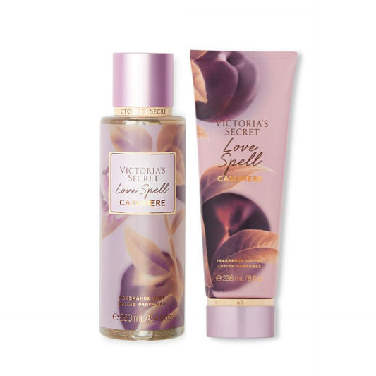 VICTORIA'S SECRET - Duo Love Spell Cashmere Fragrance Mist and Lotion