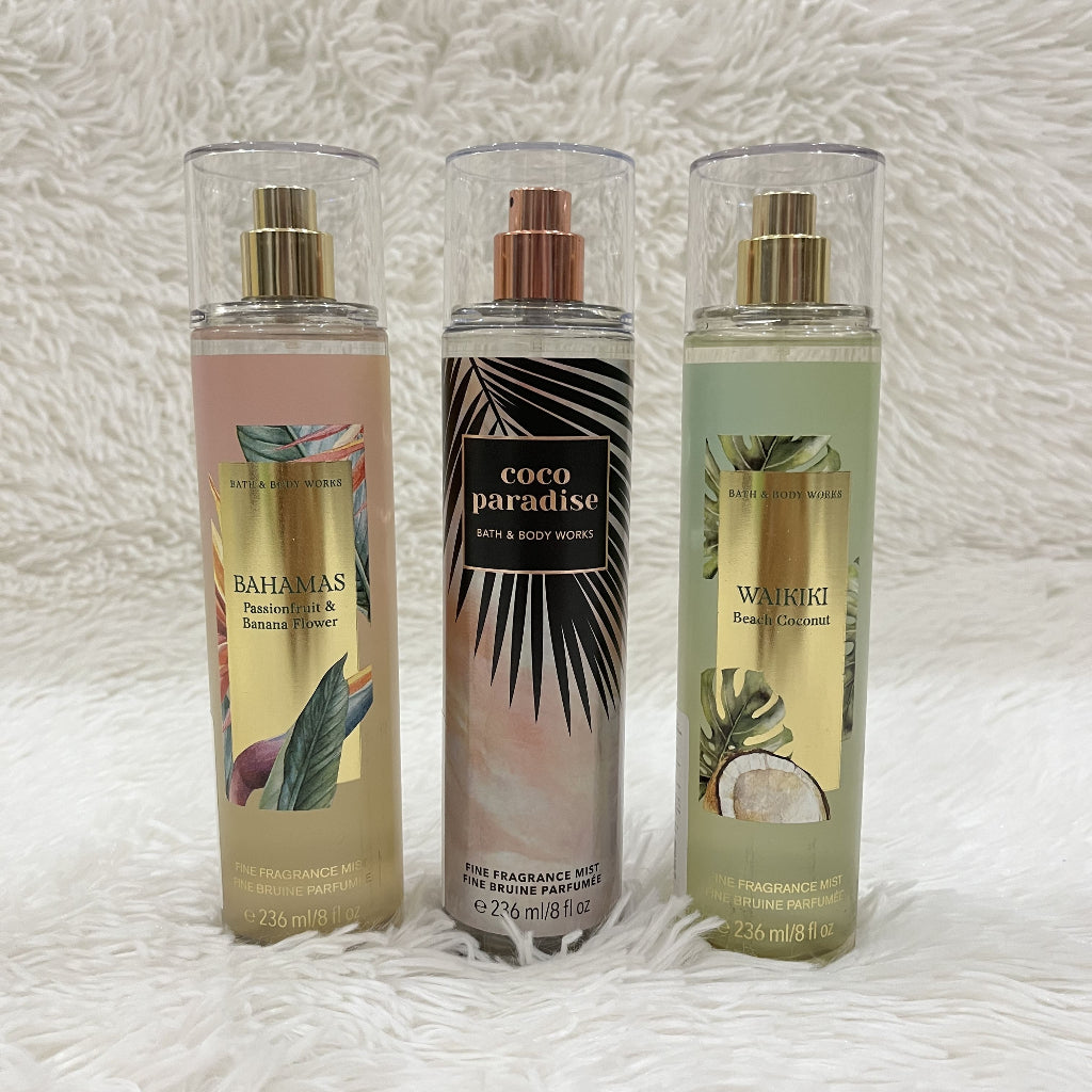 BATH & BODY WORKS - Waikiki Beach Coconut - Fine Fragrance Mist 236ml